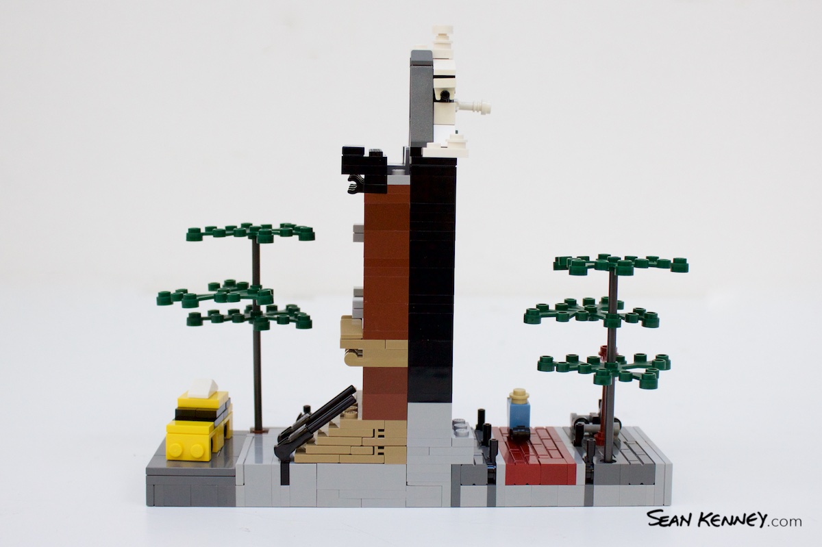 Sean Kenney's art with LEGO bricks - Brooklyn to Amsterdam