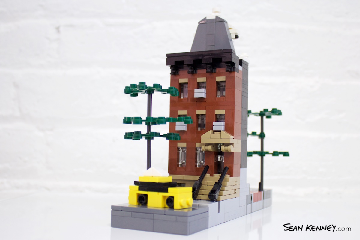 LEGO art - Brooklyn to Amsterdam