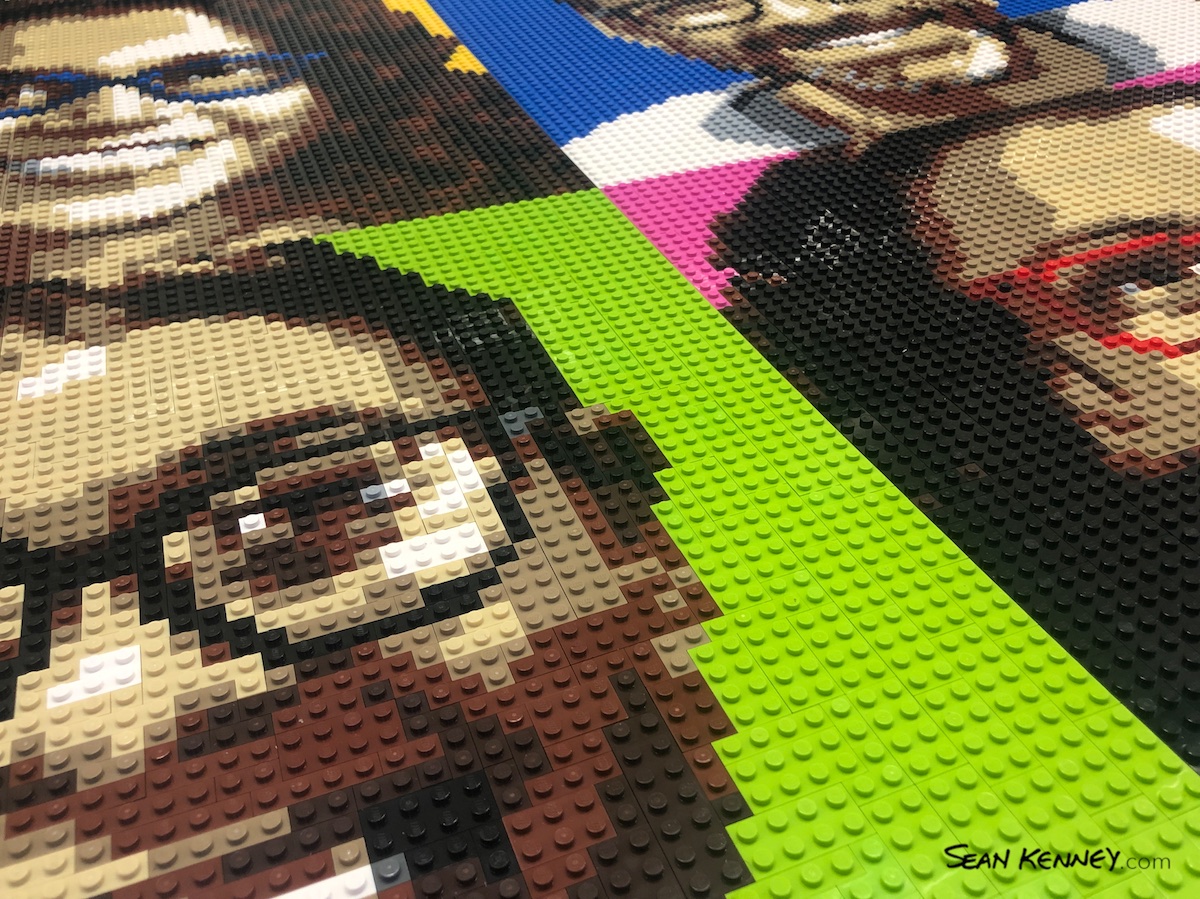 LEGO face - POP family portrait