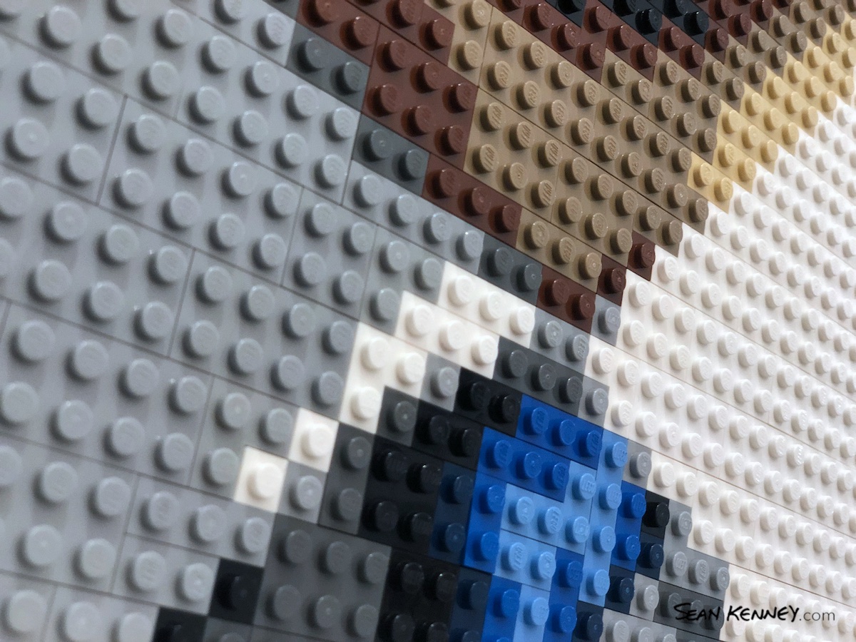 LEGO photo booth - Sharp dressed man