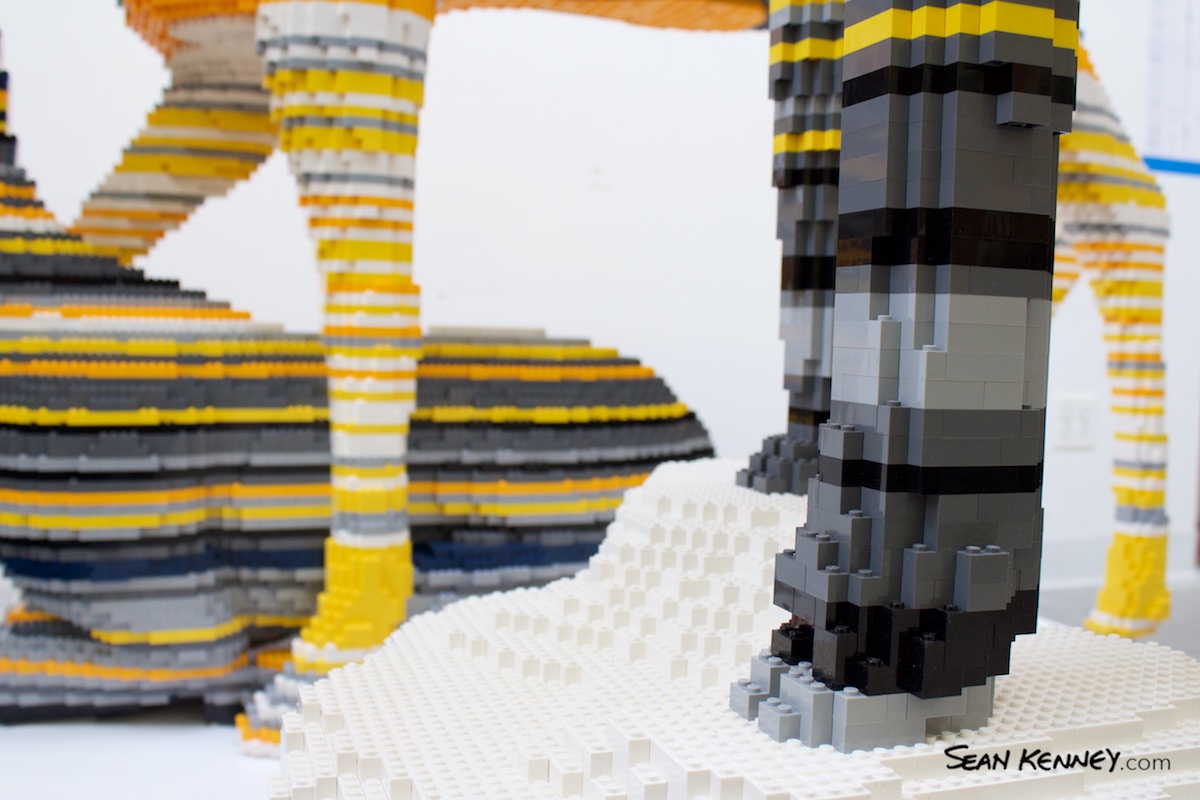 Art of LEGO bricks - POP Deer Family, at LEGO Headquarters