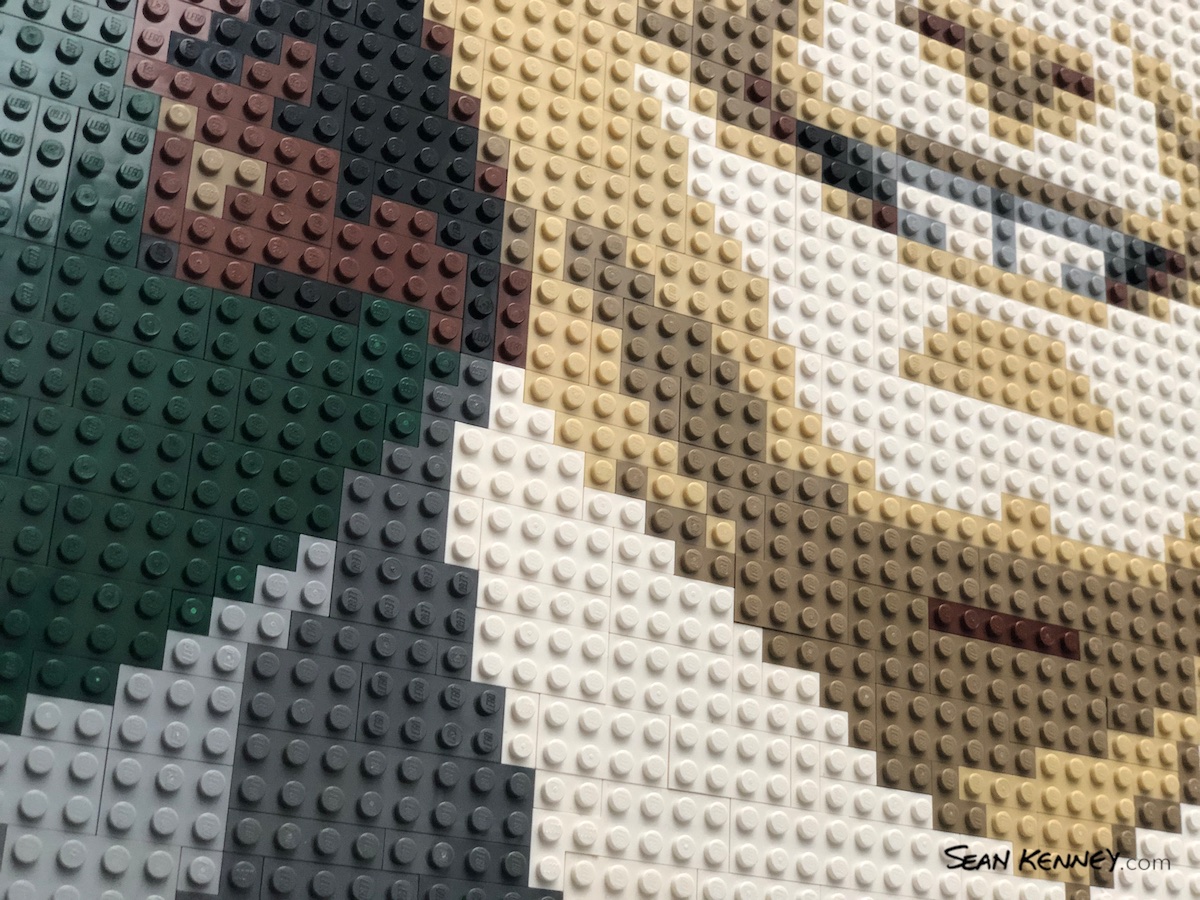 LEGO face - Seventh of eight grandchildren