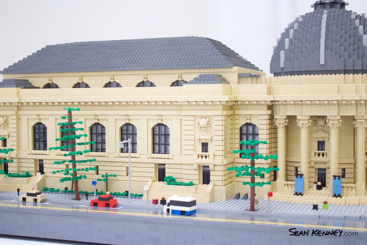 Art of LEGO bricks - The Schwarzman Center at Yale University