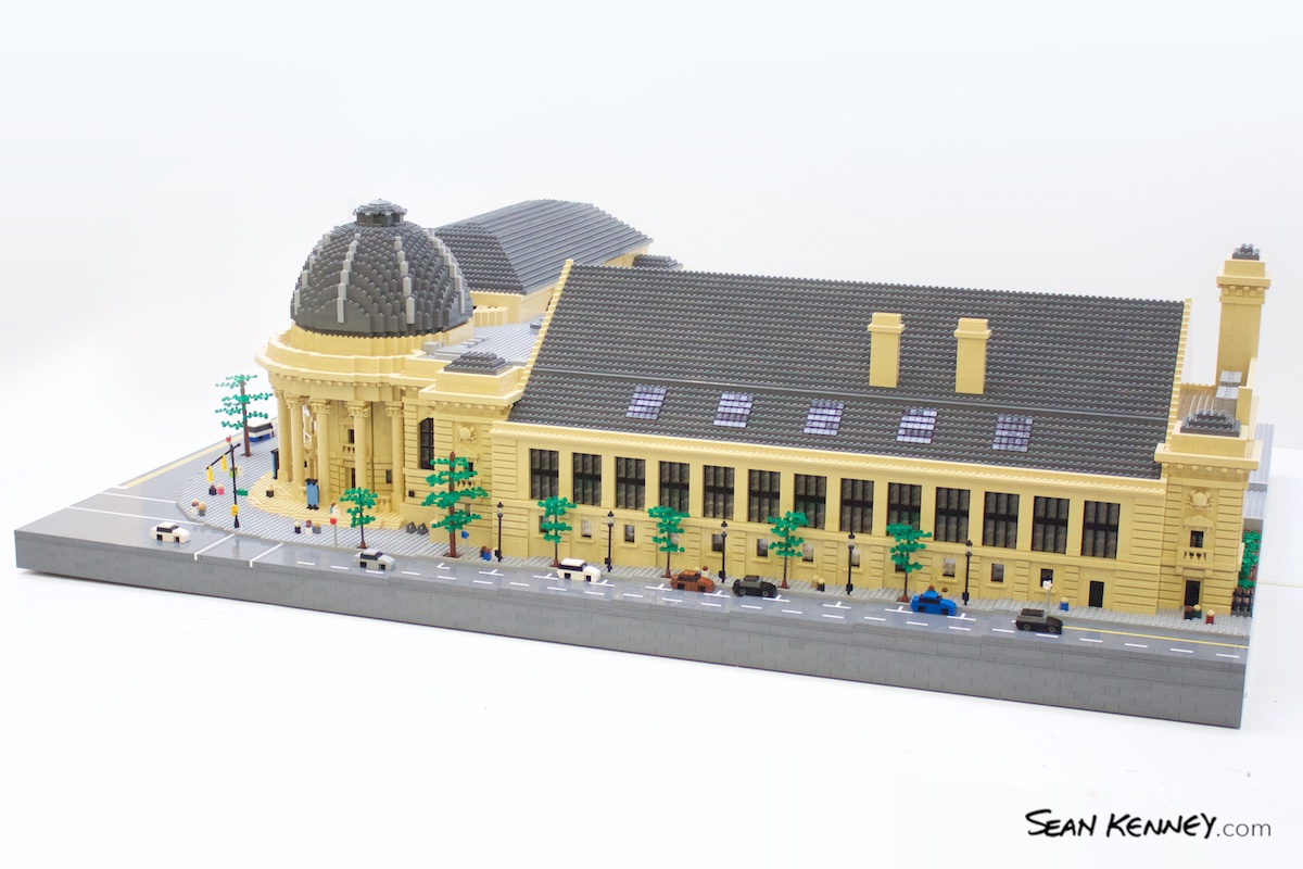 LEGO exhibit - The Schwarzman Center at Yale University