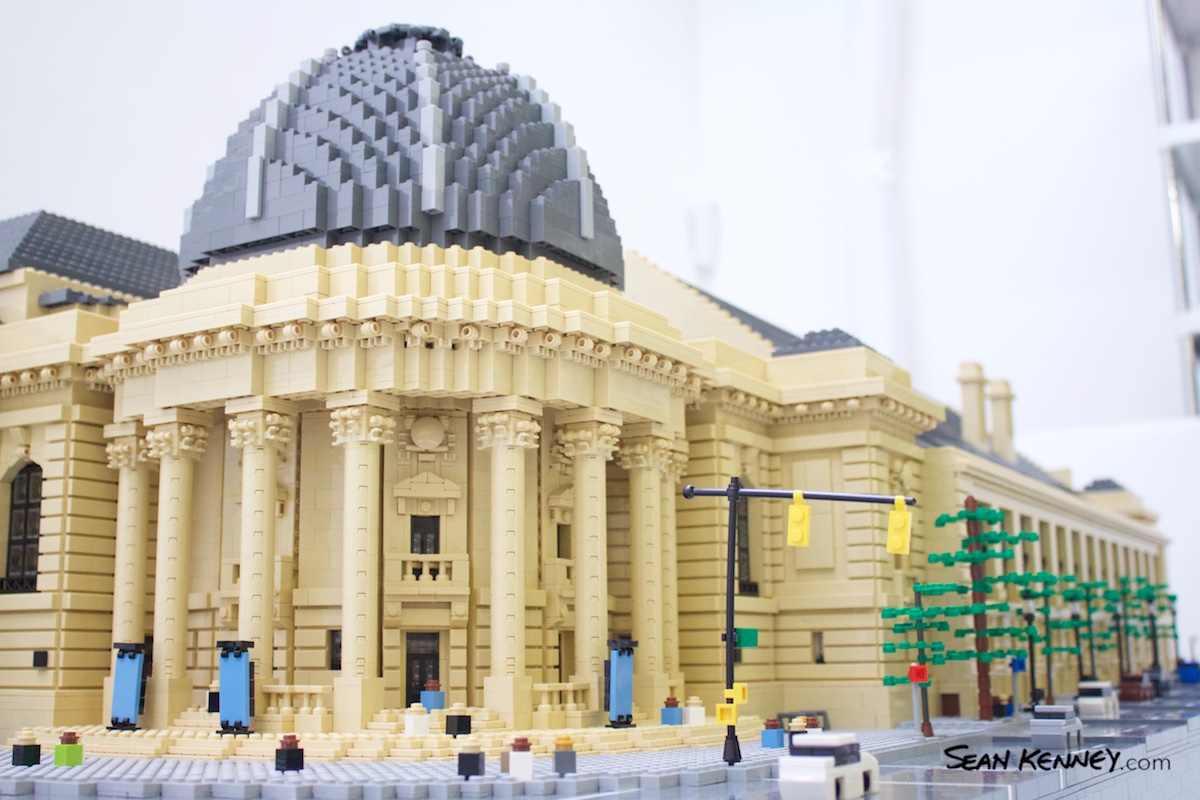 Art of LEGO bricks - The Schwarzman Center at Yale University