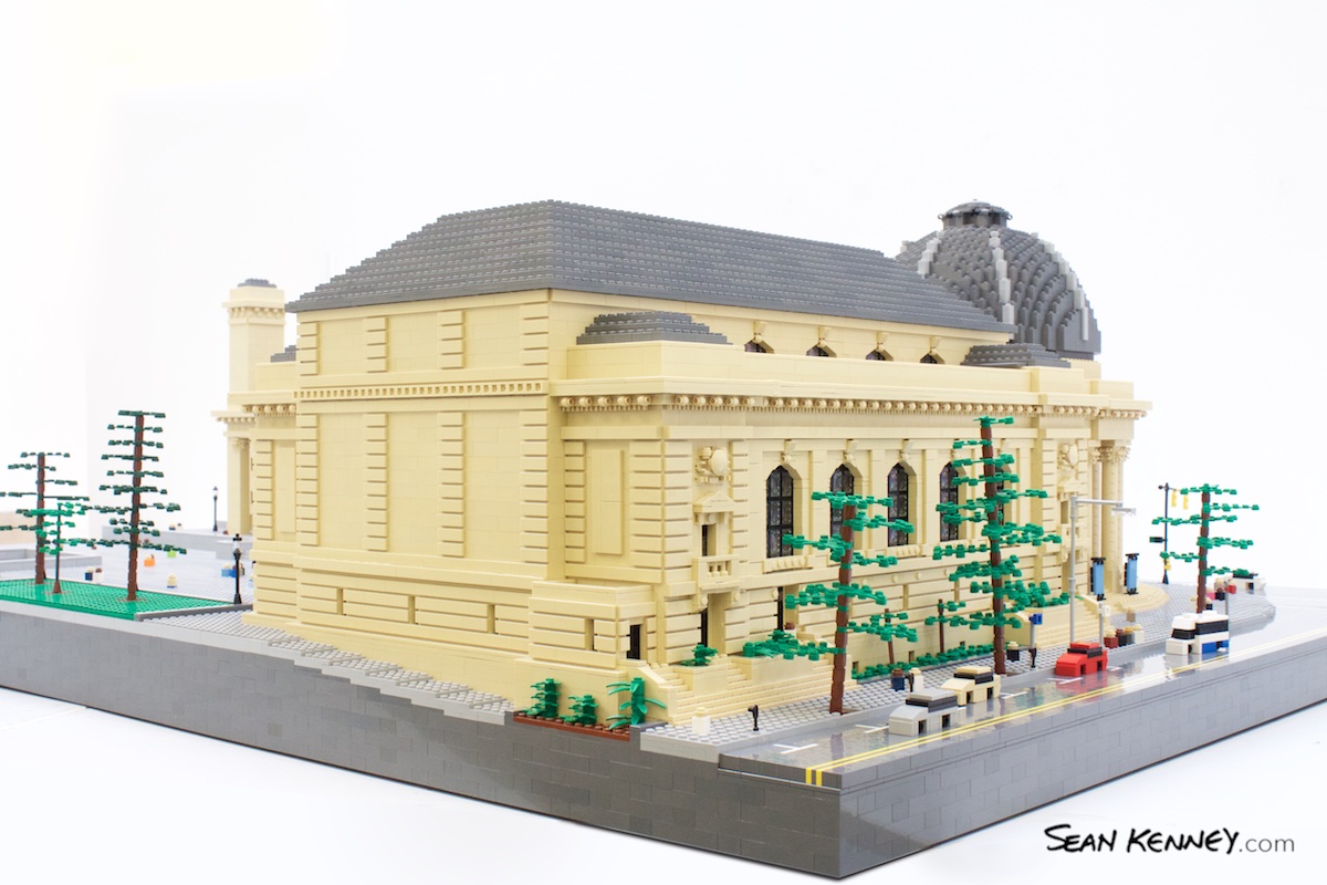 LEGOs exhibit - The Schwarzman Center at Yale University