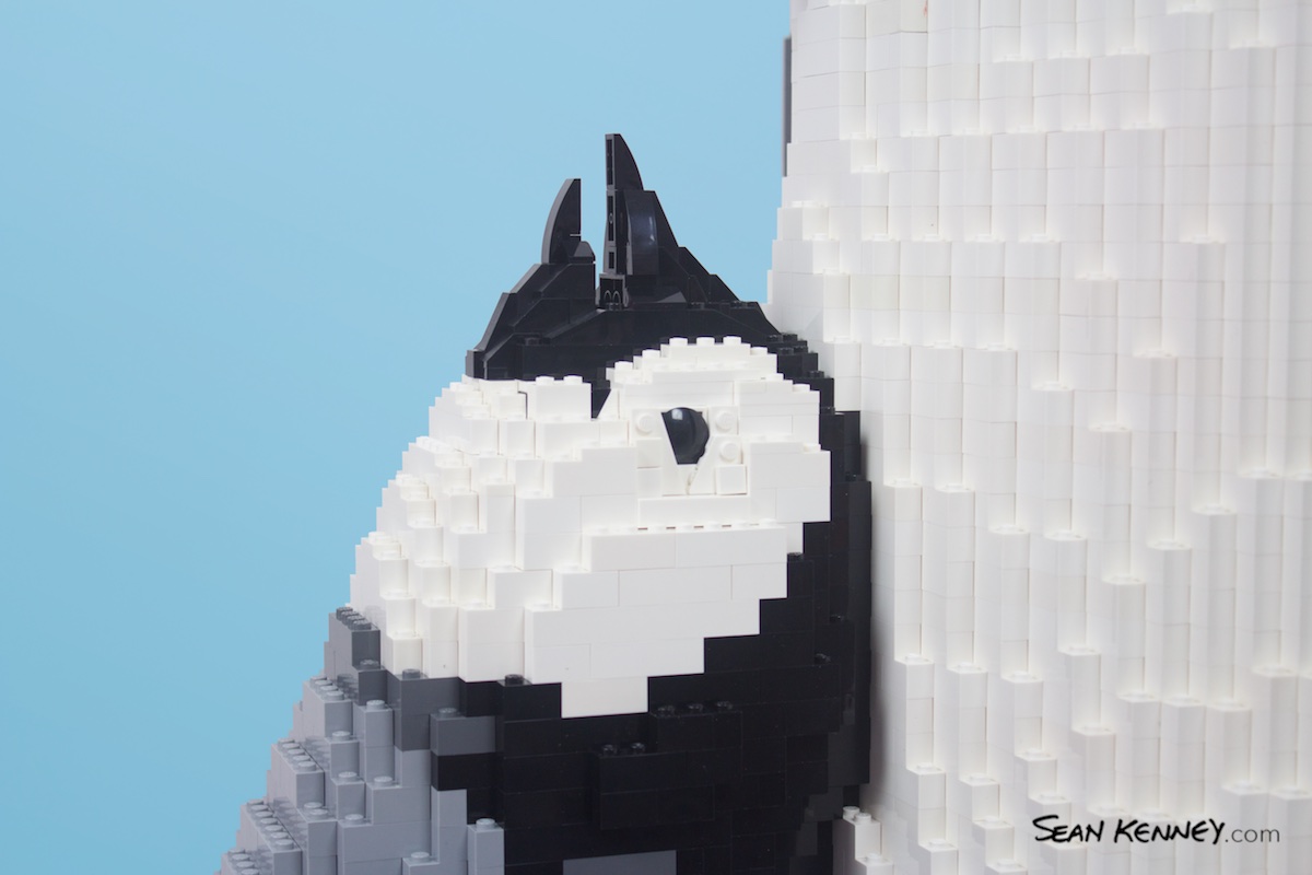Greatest LEGO artist - Emperor penguins
