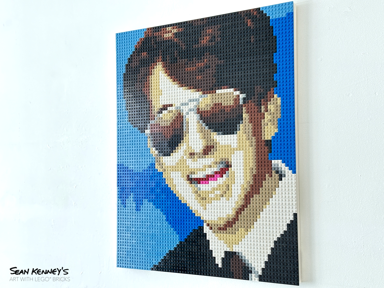 your photo made from real LEGO bricks - Twins