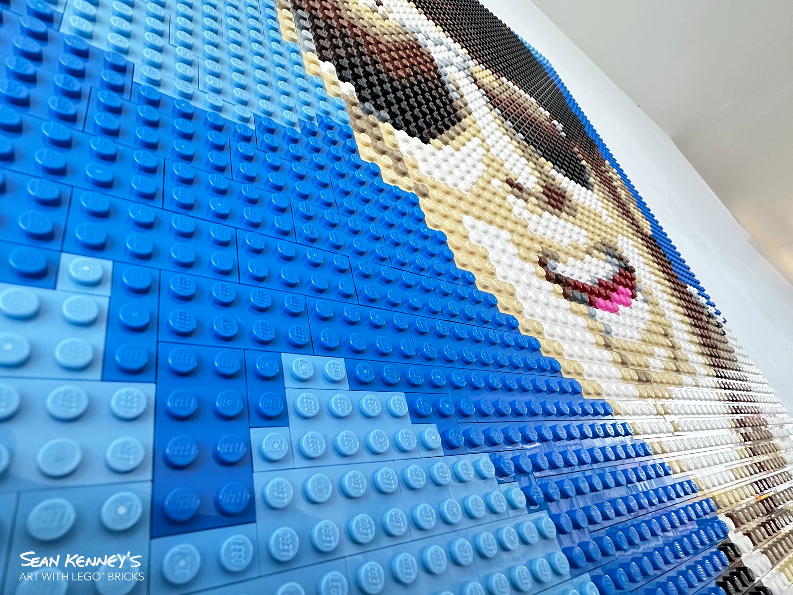 LEGO portrait from any photo - Twins