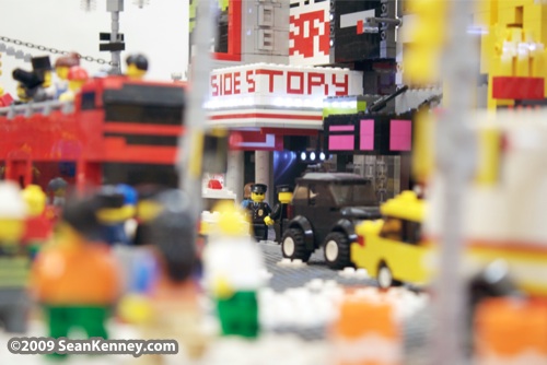 Times Square : LEGO model by Sean Kenney.  New York City, the Brick Apple