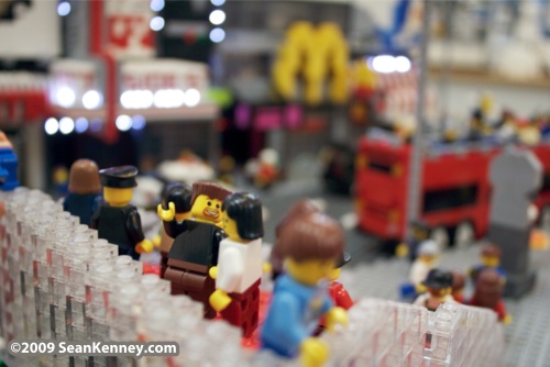 Times Square : LEGO model by Sean Kenney.  New York City, the Brick Apple