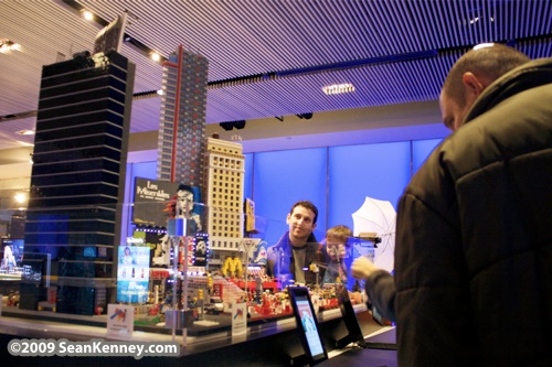 Times Square : LEGO model by Sean Kenney.  New York City, the Brick Apple