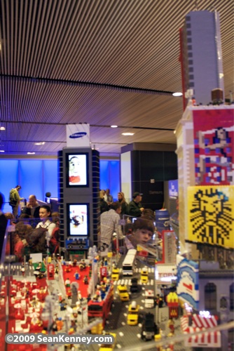 Times Square : LEGO model by Sean Kenney.  New York City, the Brick Apple