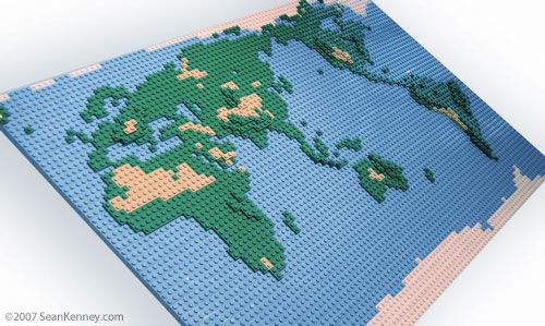 LEGO Map of the World