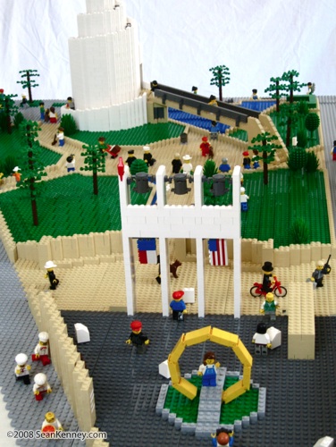 Thanksgiving Square, LEGO model