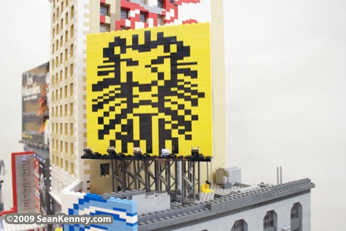 Times Square : LEGO model by Sean Kenney.  New York City, the Brick Apple