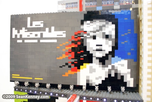 Times Square : LEGO model by Sean Kenney.  New York City, the Brick Apple