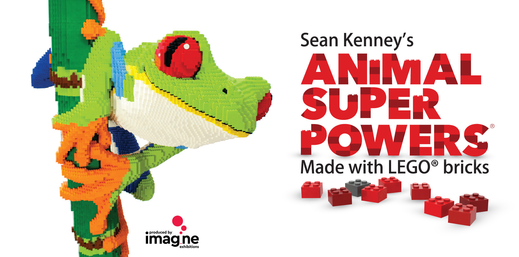 Sean Kenney - Art with LEGO bricks : Animal super powers