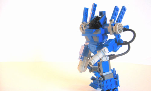 LEGO Little blue robot
