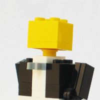 LEGO groom: Bald
