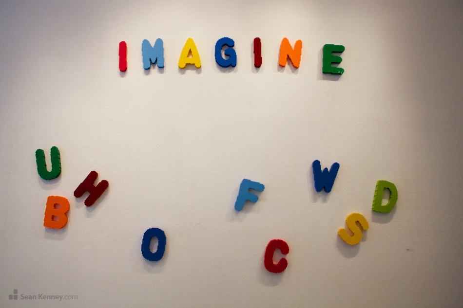 LEGO Fridge magnet letters