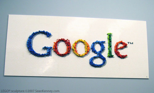 LEGO Google logo
