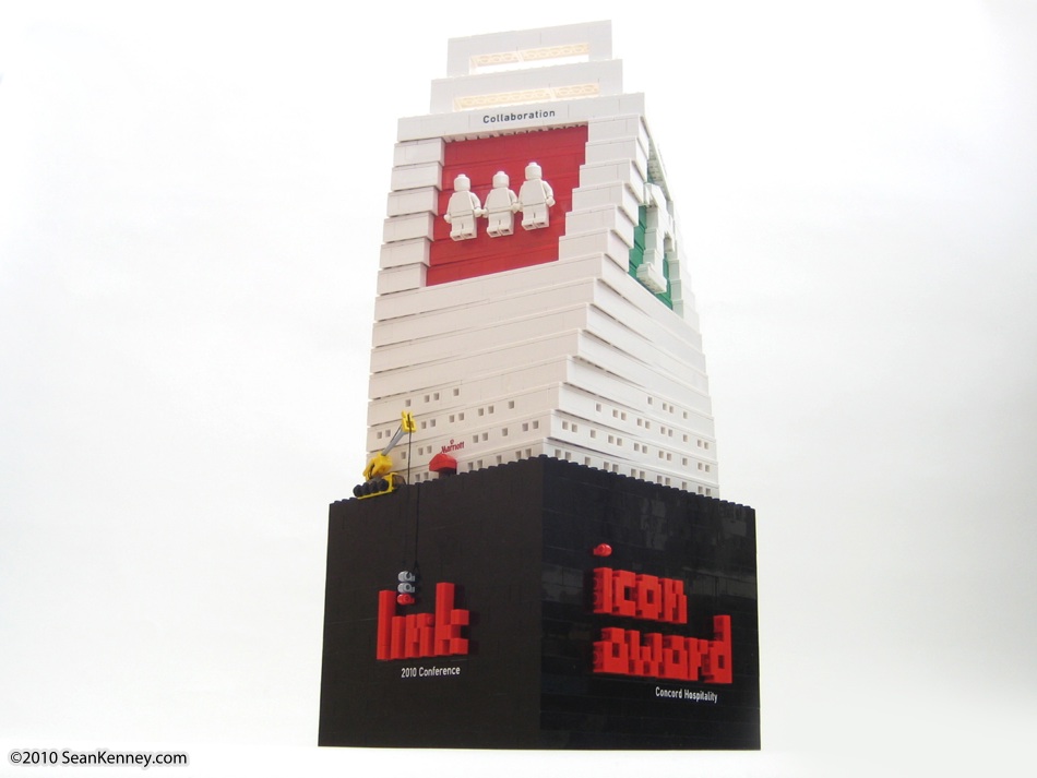 LEGO Marriott award trophy
