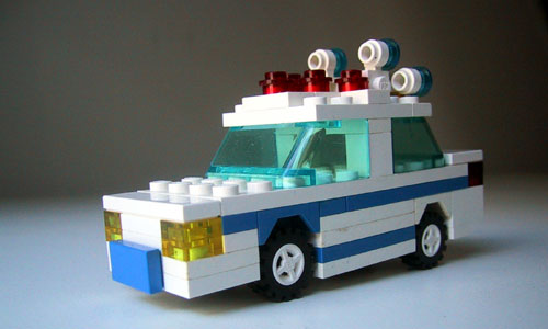 LEGO NYPD cruiser