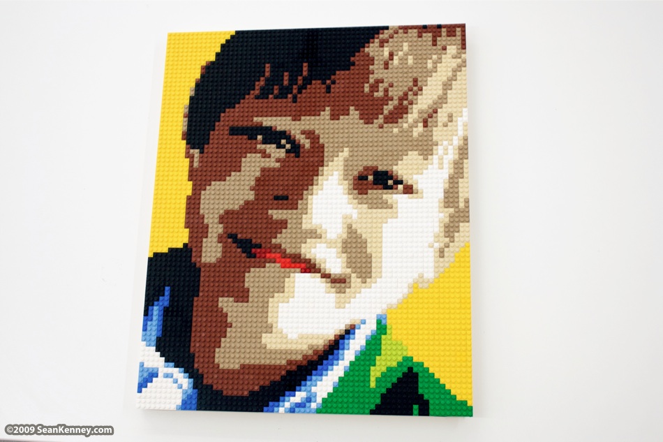 LEGO Portrait of a boy