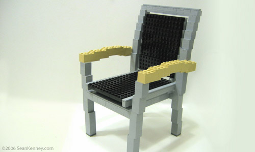 LEGO Schou aluminium chair
