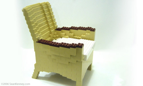 LEGO Schou wicker chair