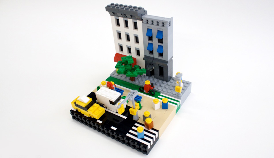 LEGO A slice of Broadway