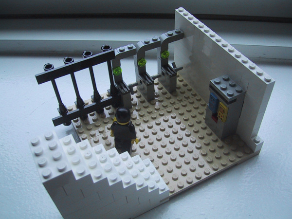LEGO Subway station prototype