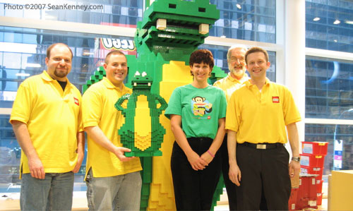 FAO Schwarz LEGO Alligator