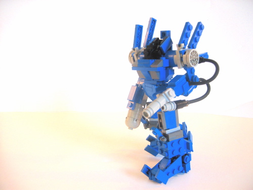 blue robot