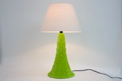 Stantonlamp built with LEGO bricks, in lime