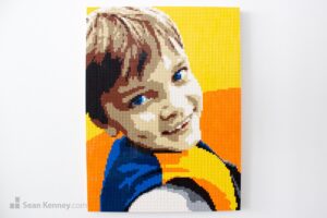 Boy with vest