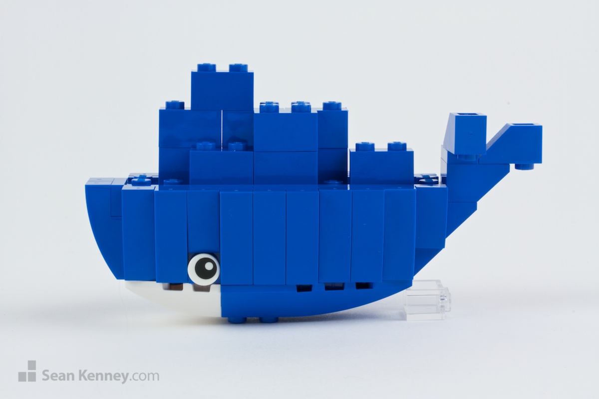 Docker-kit-2015 LEGO art by Sean Kenney