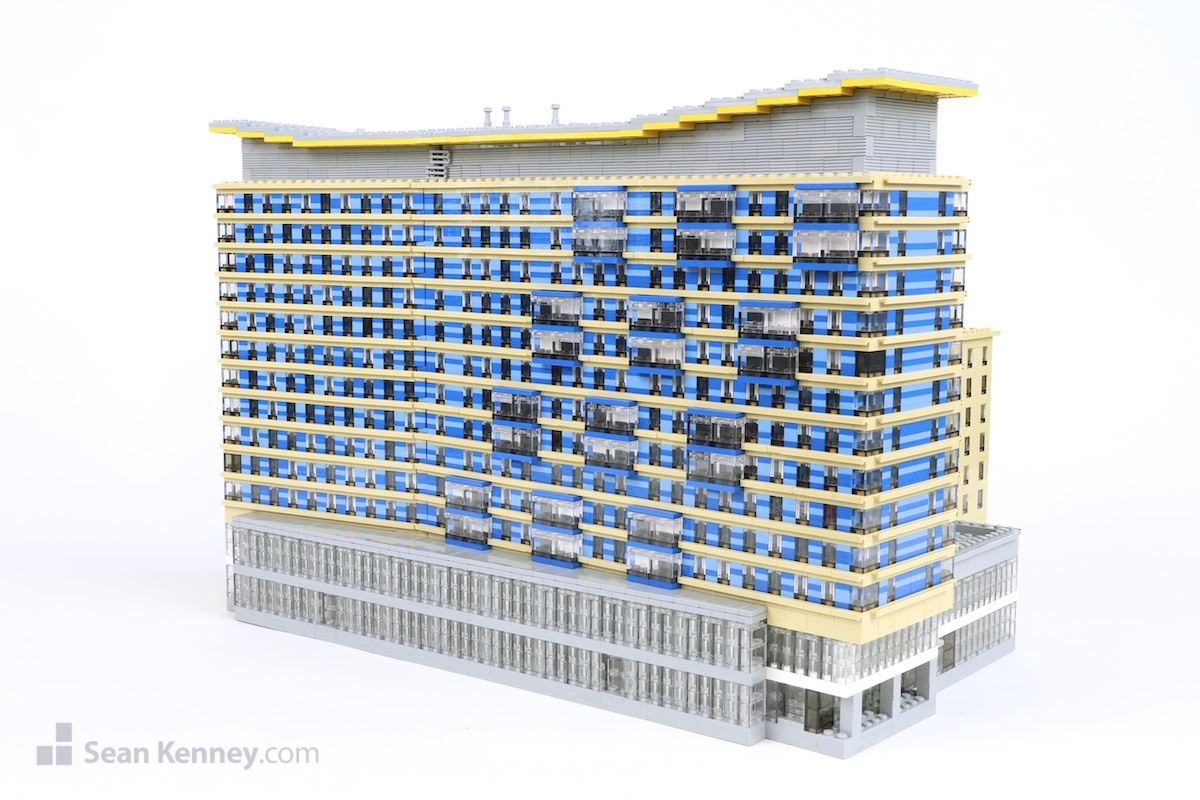 Boston-marriott-2 LEGO art by Sean Kenney