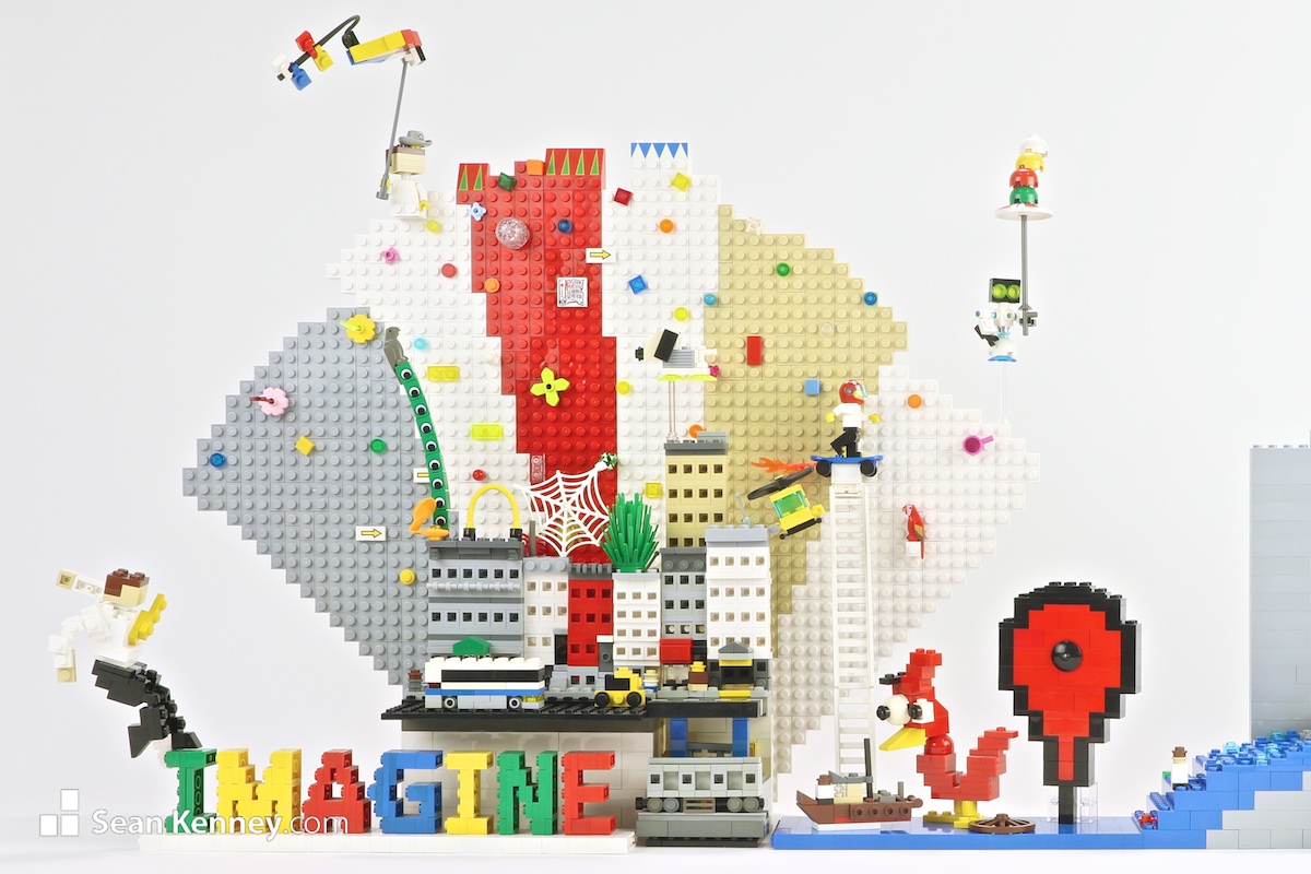 Success-story LEGO art by Sean Kenney