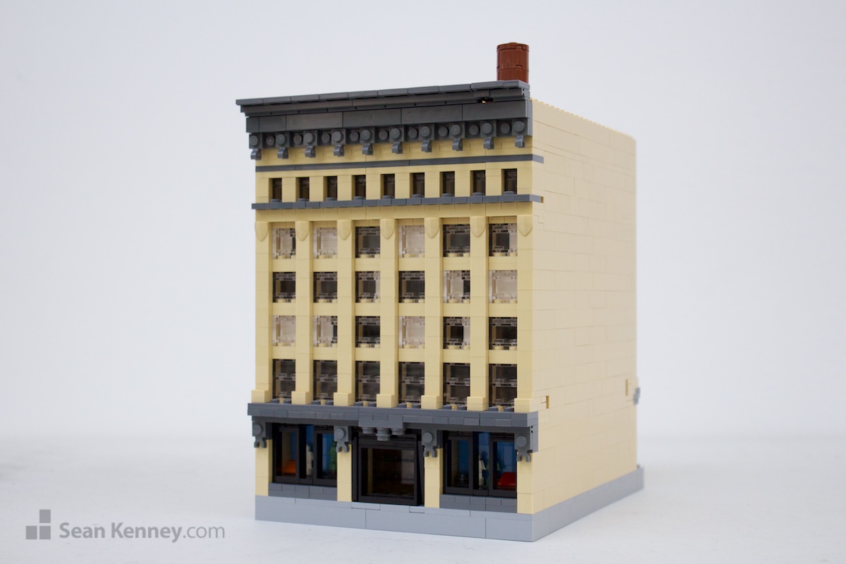 Old-department-store LEGO art by Sean Kenney