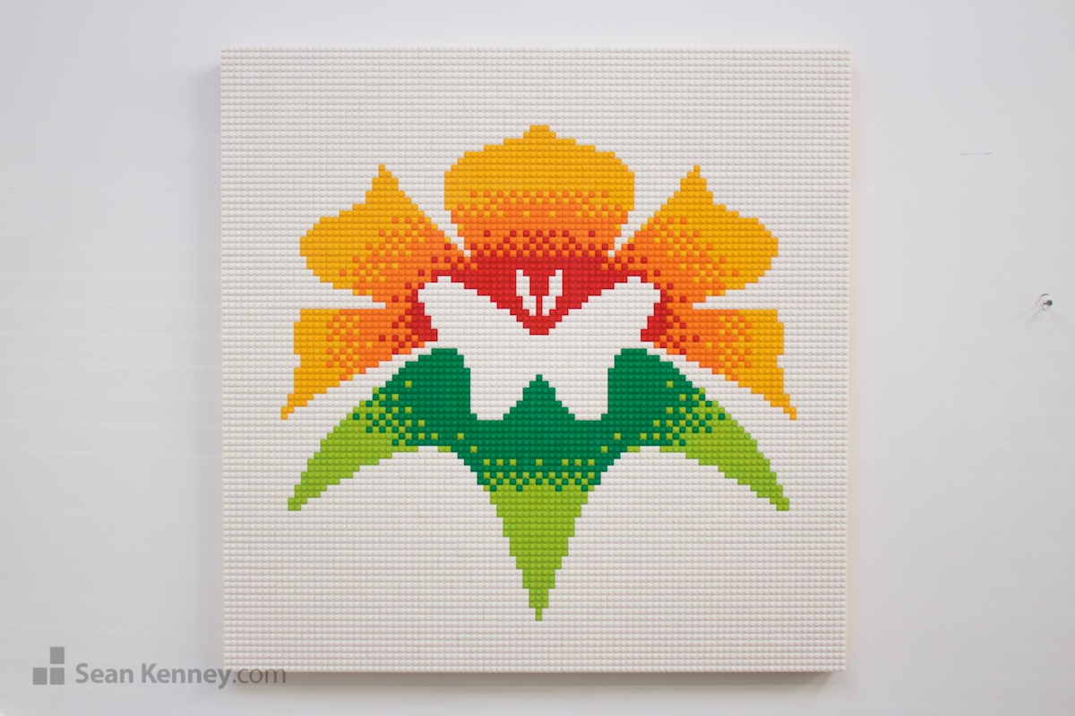Botanica-wichita-logo LEGO art by Sean Kenney