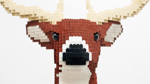 Sean Kenney, on making faces with LEGO bricks