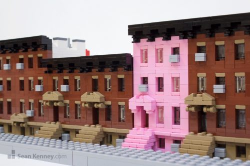 The Pink Brownstone