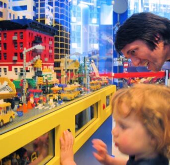 LEGO city at FAO Schwarz, New York